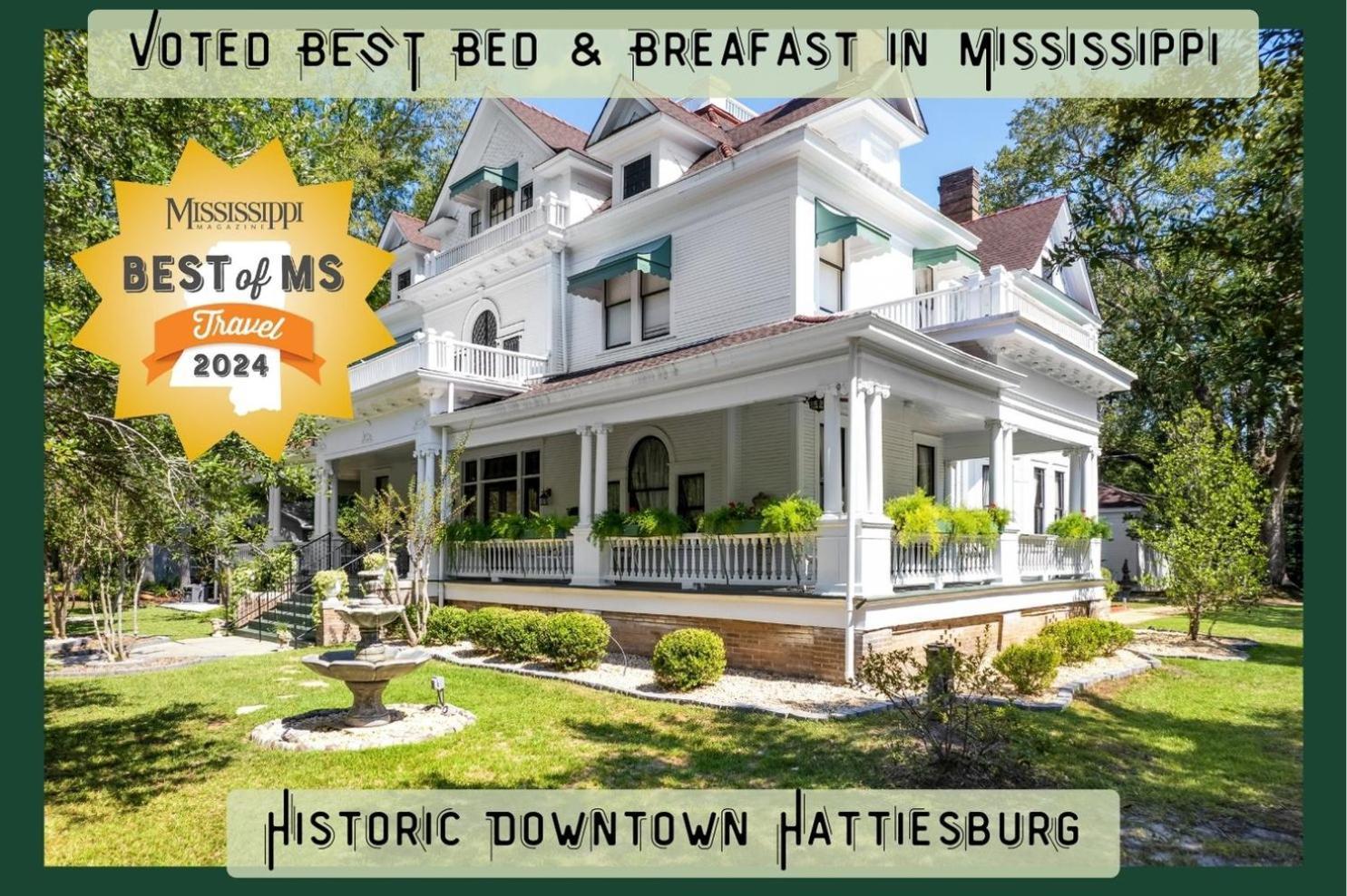 Ross Mansion Bed & Breakfast Hattiesburg Exteriér fotografie